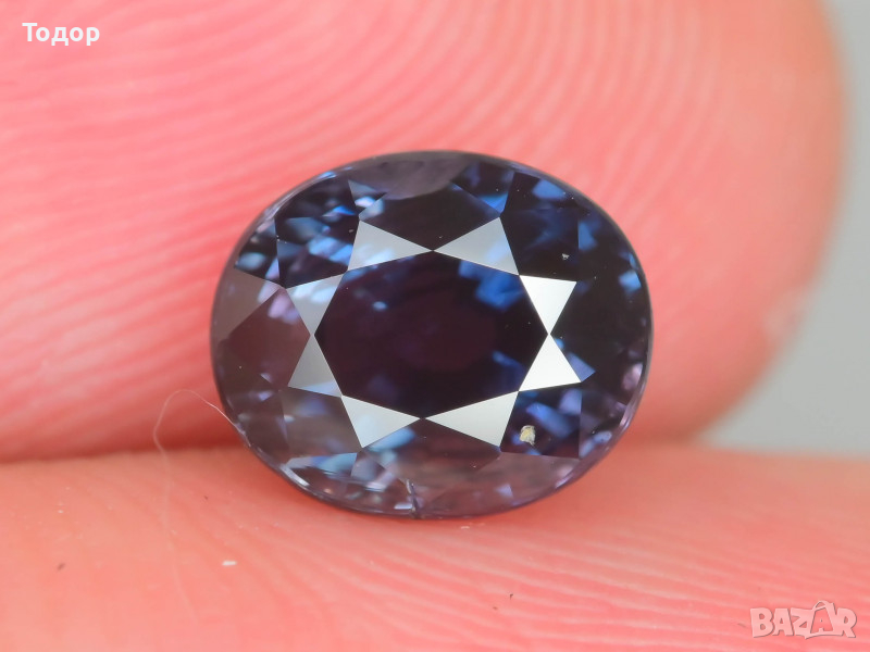 Сапфир 1.82 карата със сертификат, снимка 1