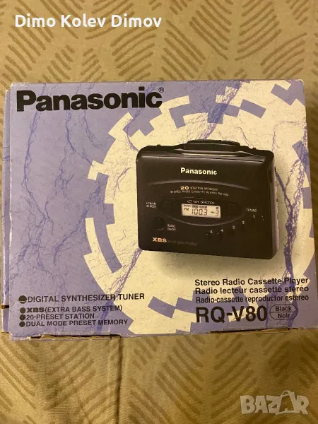 Panasonic Walkman RQ V80 Boxed. Като Чисто Нов!, снимка 1