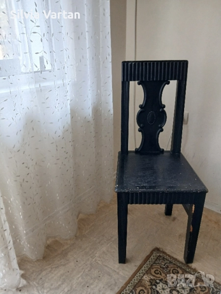 Старинен стол, снимка 1