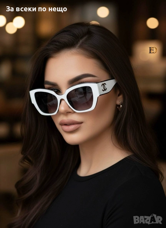 Chanel Слънчеви Очила С UV400 Защита С ПОДАРЪК🎁Калъф И Кутия  Код SK185, снимка 1