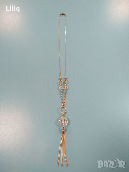 Сребърно колие, снимка 1