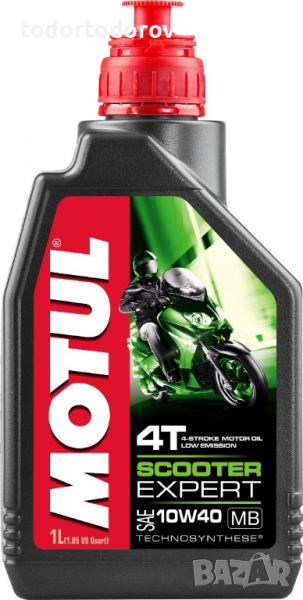 Двигателно масло MOTUL Scooter Expert 4T 10W-40, снимка 1