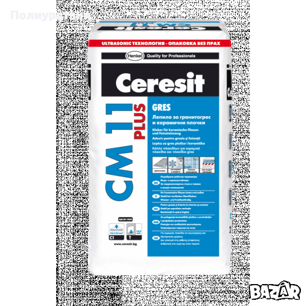 Ceresit CM 11 PLUS GRES, 25 кг., снимка 1