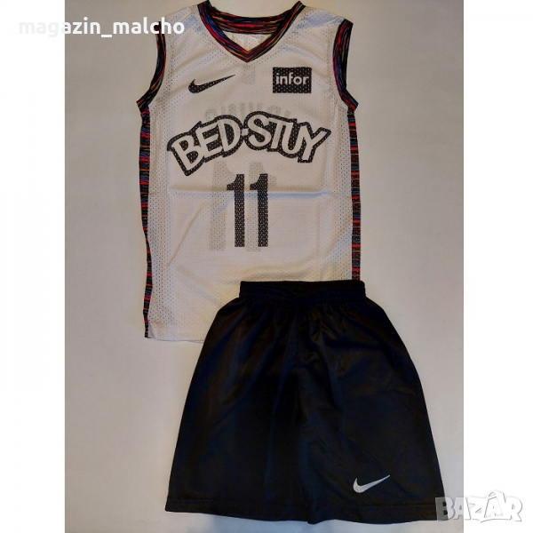 ДЕТСКИ БАСКЕТБОЛЕН ЕКИП – NBA Brooklyn Nets Kyrie Irving 11; размери: 128 и 164 см., снимка 1