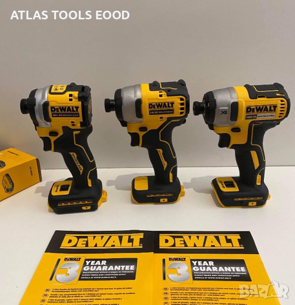 Акумулаторни Импакти /  Винтоверти DeWALT 18V XR Brushless / Безчеткови , снимка 1