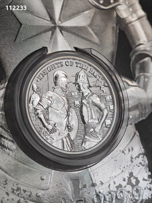 1 унция „Рицари от миналото- кръстоносци срещу отоманци”, снимка 1