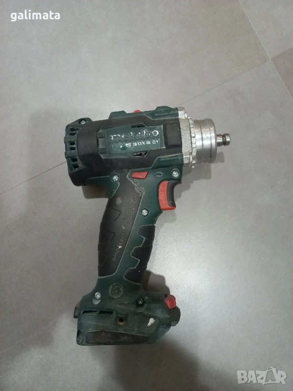 Винтоверт импакт Metabo bs 18 ltx bl qi, снимка 1