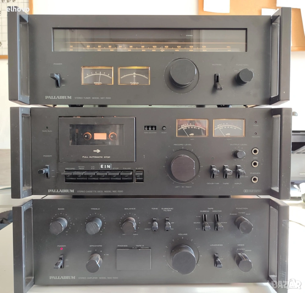 Стерео усилвател, дек, тунер Palladium 7000#1, снимка 1