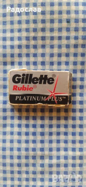 ножчета за бръснене Gillette Rubie, снимка 1