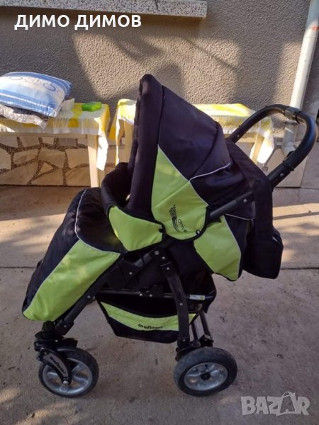 Комбинирана бебешка количка, снимка 1