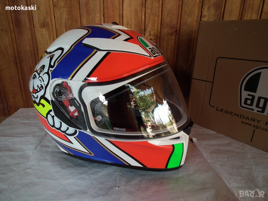 AGV K-3 SV Marini с тъмни очила шлем каска за мотор, снимка 1