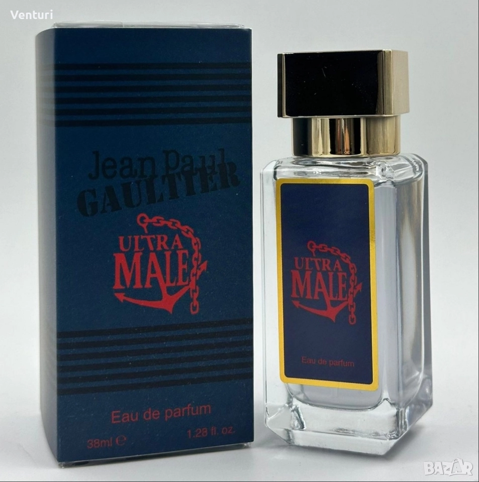 /Промо цена/Мъжки мини парфюм Jean Paul Gaultier Ultra Male EDP 38ml, снимка 1