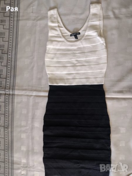 Бандажна рокля Mango, снимка 1