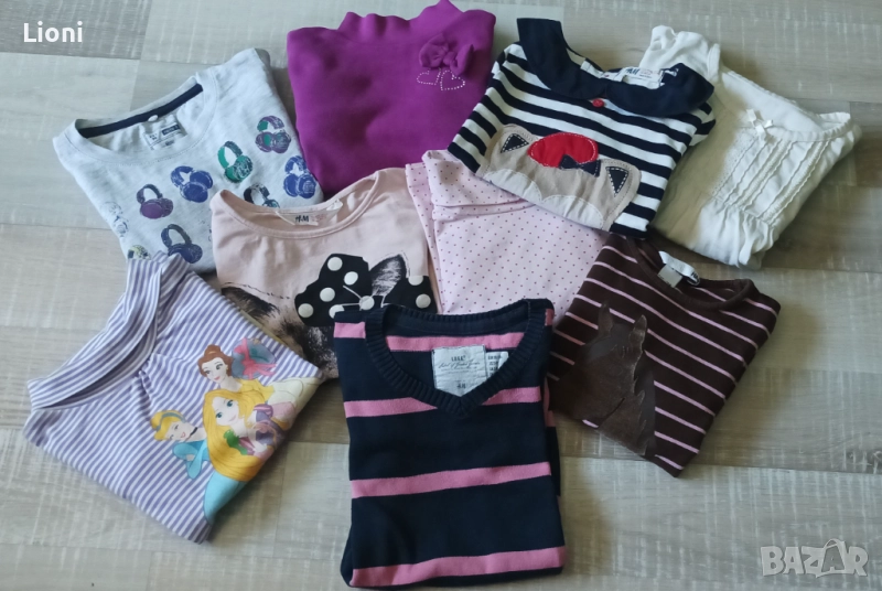 Детски блузки ръст 98, 2-3 г. , снимка 1