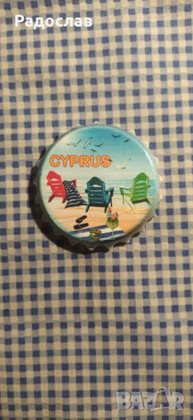 магнит за хладилник CYPRUS, снимка 1