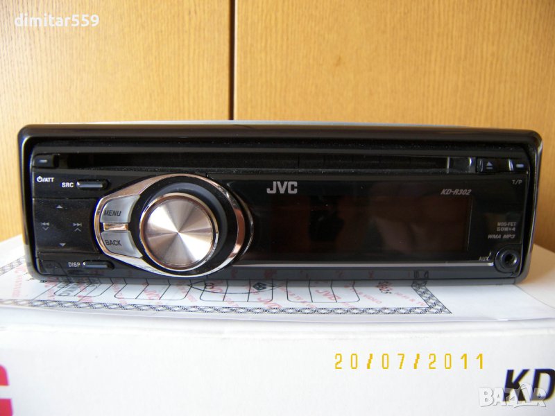 JVC МР3 за автомобил ново, снимка 1
