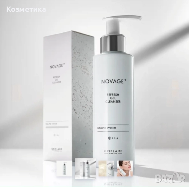 Почистващ гел Novage+ Refresh, снимка 1