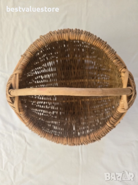Ръчно Плетена Кошница, снимка 1
