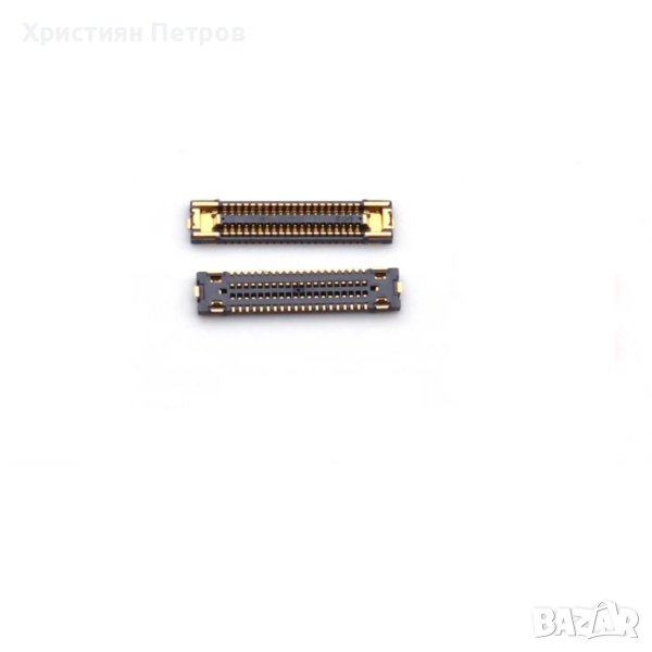 Конектор / Букса женски 40 pin на LCD лентов кабел за Samsung Galaxy А32 / А52 / А72, снимка 1
