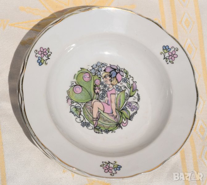 Руски порцеланови чинии 3 броя, снимка 1