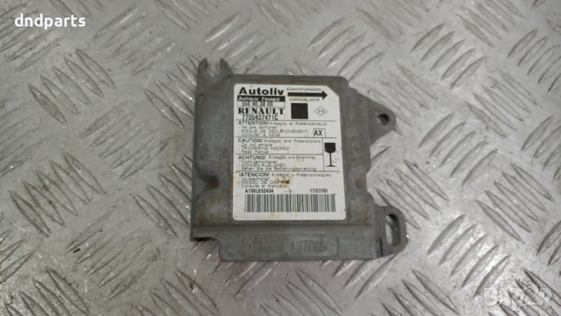 Airbag модул Renault Megane Scenic 2000г.	, снимка 1