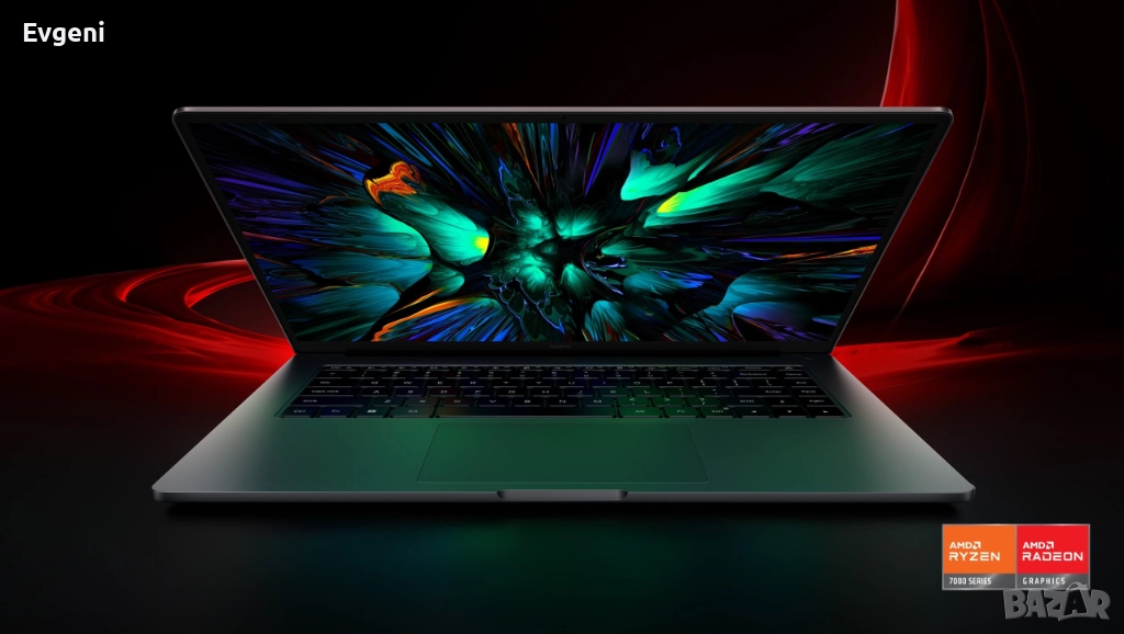 RedmiBook Pro 15,Ryzen 7 7840HS,3.2K,120Hz,HDR,16gb/512gb, снимка 1