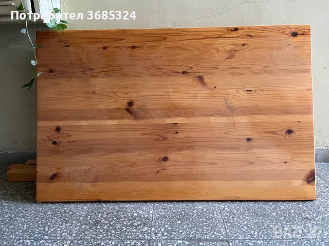 Дървена маса, снимка 1 - Маси - 41726884