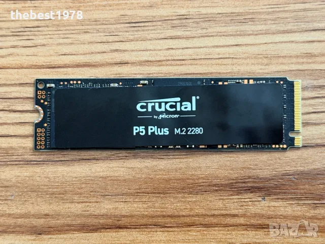 2TB SSD NVMe Gen 4x4 Crucial P5 Plus , снимка 2 - Твърди дискове - 56188036