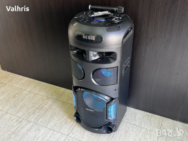 Преносима аудио система Crown GTB-602TW / 350W