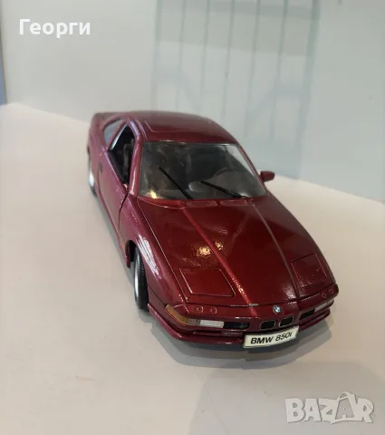 BMW 850i  1:18 ., снимка 3 - Колекции - 55867922