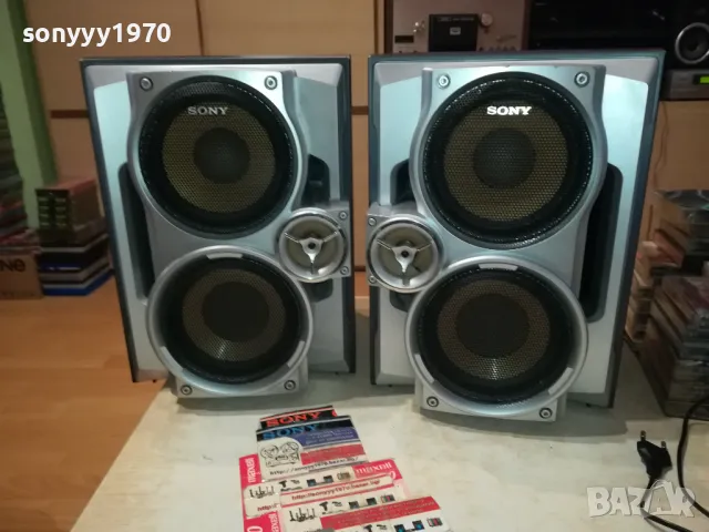 SONY SS-RG440 X2 ТОНКОЛОНИ-ВНОС SWISS 1904251905LNWC, снимка 3 - Тонколони - 49962338