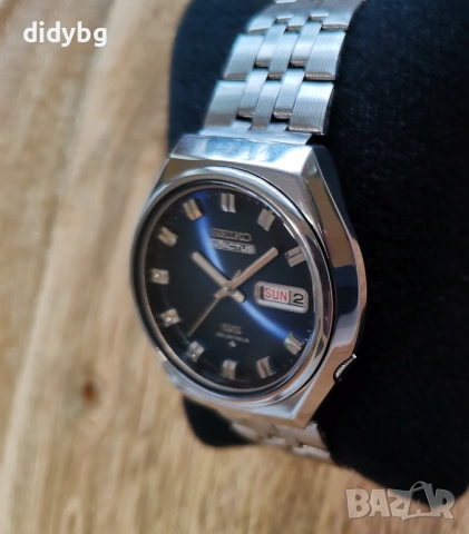 Часовник Seiko 5 Actus Автоматик 23 Jewels 1974 година, снимка 3 - Мъжки - 53750093