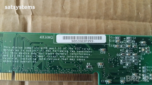 Apple Mac 820-0537-B Comm Slot 10mbps Network Interface Card, снимка 12 - Мрежови адаптери - 53453751