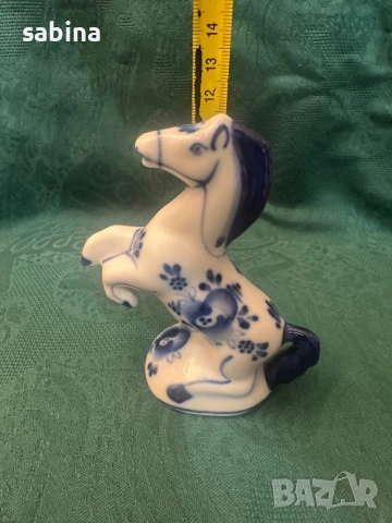 Руски фигурки/статуетки Гжел/Гжель, снимка 8 - Колекции - 52253793