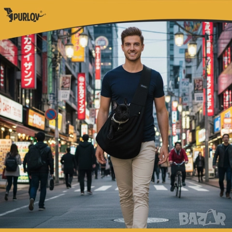 Чанта за домашен любимец / Транспортна чанта за куче и котка през рамо, снимка 5 - За кучета - 52164809