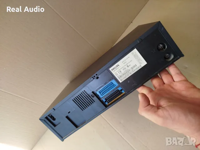 VHS видео плеър Philips, снимка 3 - Плейъри, домашно кино, прожектори - 50440945