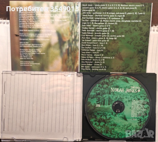 Неофициални cd / цд дискове - нови - Norah Jones, снимка 7 - CD дискове - 53066743