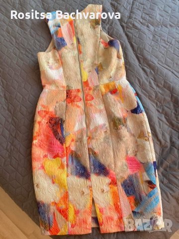 Шарена рокля H&M, М размер, снимка 7 - Рокли - 35985523