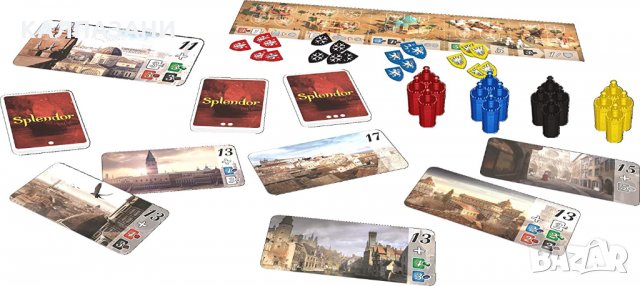 Cities of Splendor Настолна игра EXPANSION | Family Board Game , снимка 6 - Игри и пъзели - 35836349