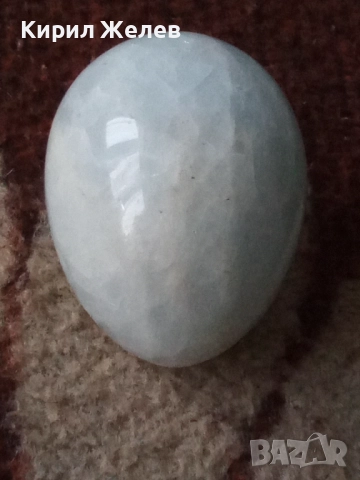 Яйце от лунен камък 51762, снимка 4 - Антикварни и старинни предмети - 52717048