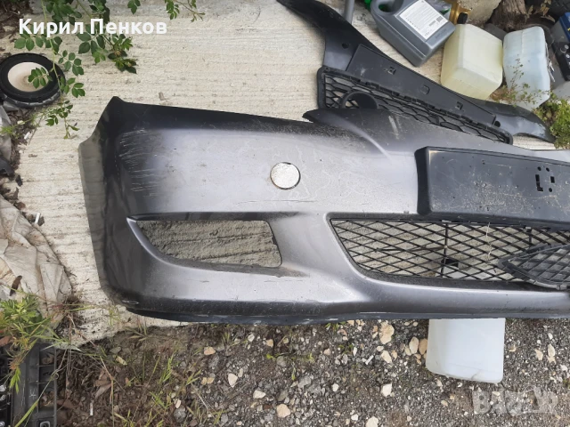 Оборудвана предна броня Мазда 3 2003-2009, снимка 2 - Части - 50463415