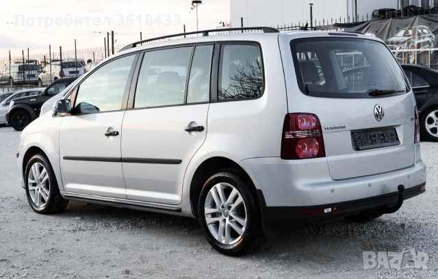Wv touran 1.9TDI 105кс 2008г , снимка 7 - Автомобили и джипове - 53638559