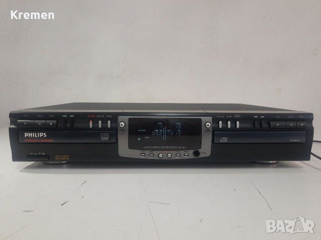 Записвачка PHILIPS CDR-765, снимка 2 - Ресийвъри, усилватели, смесителни пултове - 40038709