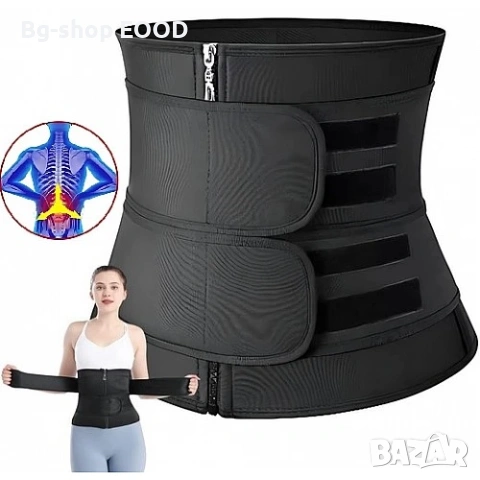 Дамски спортен корсет 3в1 за отслабване стягане и оформяне на талия, снимка 13 - Фитнес уреди - 53743318