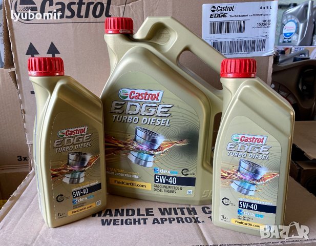 7 литра CASTROL EDGE TD TITANIUM 5W40