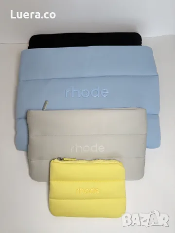 Rhode Bubble Bag несесер чанта оригинални жълт, сив, син, черен, Lemontini, Gray, Baby Blue, Black, снимка 4 - Чанти - 56139218