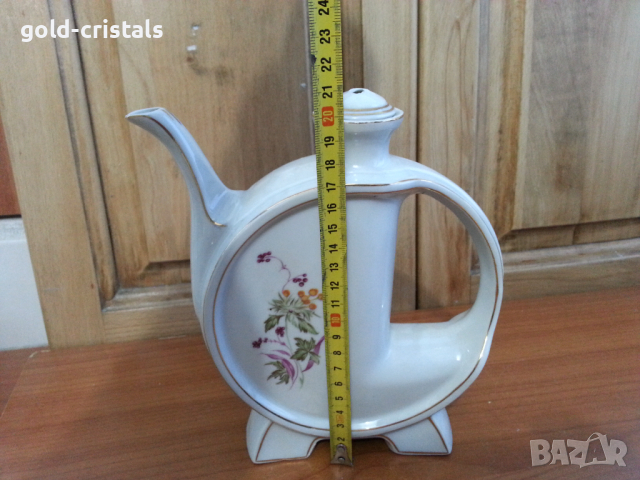 Стар български порцелан бъклица , снимка 6 - Антикварни и старинни предмети - 36173749