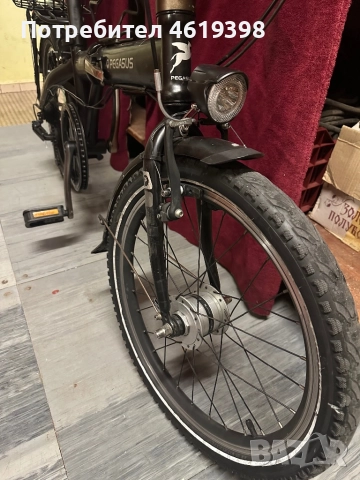 Сгъваем велосипед Pegasus 20”, снимка 7 - Велосипеди - 52787155