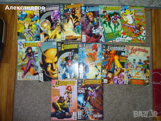 14бр. DC Legionnaires комикси, снимка 1 - Списания и комикси - 41957146
