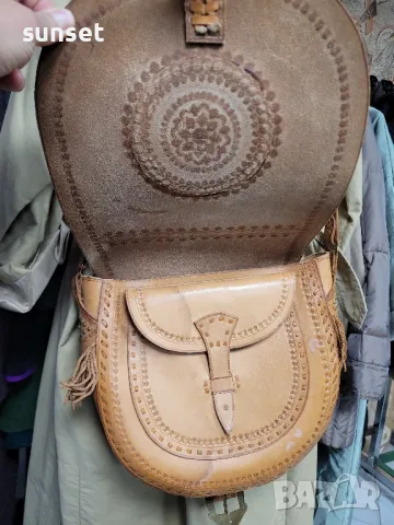 ръчно изработена чанта ЕСТЕСТВЕНА КОЖА!, снимка 13 - Чанти - 49481659